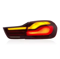 Luces Traseras LED SJC para BMW Serie 4 F32 F82 LCI, Conjunto de Luces Traseras 2012-2018, Luces Traseras LED Modificadas con Flujo