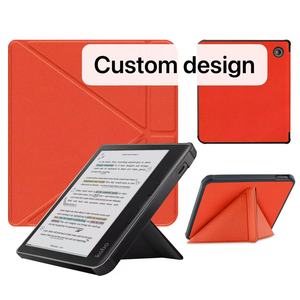 <span class=keywords><strong>Kobo</strong></span> N428 Soft Shell Magnetic Sleep Housse de protection en cuir 2024 <span class=keywords><strong>Kobo</strong></span> <span class=keywords><strong>Libra</strong></span> Couleur E-Book Case pour Kindle Made PU Silicon - Product Image 2