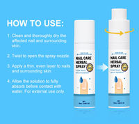 Spray Herbal Fortifiant pour Ongles en Gros, Absorption Rapide, Protection des Ongles Cassants