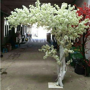 Décoration de mariage faux arbre floral <span class=keywords><strong>japonais</strong></span> Sakura 3m 8ft 10 ft rouge coloré soie artificielle fleur de <span class=keywords><strong>cerisier</strong></span> arbre à vendre - Product Image 3