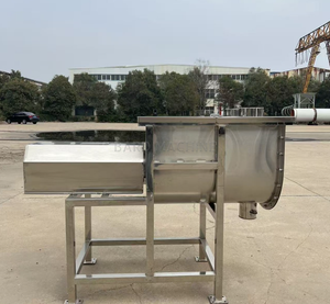 Miscelatore Orizzontale a U Rinforzato per Miscelazione Uniforme di Ingredienti Alimentari in Polvere di Riso Integrale - Product Image 1