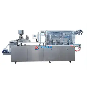 DPP250 Automatic Hot Sealing Machine For Candy Butter Packing Machine PVC ALU Packaging Food