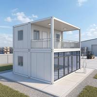 Maisons conteneurs mobiles personnalisées pour habiter, appartements pour dortoirs étudiants, dortoirs pour travailleurs, maisons préfabriquées de bureau, maison mobile