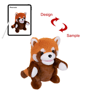 2025 ultimo Design 25cm ricamato in cotone PP pupazzo leopardo peluche peluche per bambini CE EN71 accessori compleanno - Product Image 4