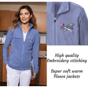 แจ็กเก็ตไมโครฟลีซ L151ของผู้หญิงสั่งทำปักลายข้อความโลโก้ของคุณเอง - Product Image 1