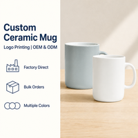 Mug en céramique 390 ml, logo personnalisé, glaçure unie, style nordique, mug vierge pour sublimation, mug à café ou à thé, cadeau promotionnel d'entreprise