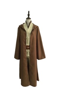 Al por mayor: Disfraz de cosplay de uniforme Jedi con capucha, trajes de caballero, túnica negra, capa con capucha de Darth para Halloween - Product Image 4