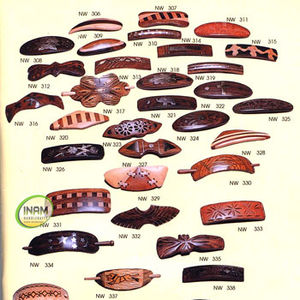 แฮนด์เมดที่สวยงามและออกแบบวงผมไม้ - Product Image 1