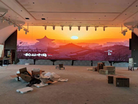 Layar LED Kabinet COB P1.5 P1.8 untuk Ballroom Hotel, Video Wall 4K Tanpa Sambungan untuk Pernikahan, Gala, dan Acara Perusahaan