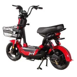 Vélo électrique de scooter alimenté par de gros pneus de 14 pouces à bas prix