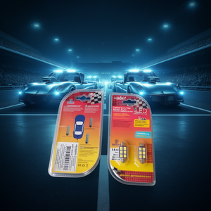 Ampoule LED Canbus double pointe 39 mm 6SMD 5050 pour éclairage automobile - Product Image 3
