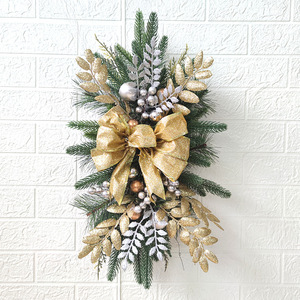 Guirnalda de Ratán Decorativa para Ventana, Puerta o Gabinete, Guirnalda Navideña Luminosa para Árbol - Product Image 6