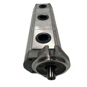 Pièces de machines Huamao, composants hydrauliques pour plusieurs modèles, pompe à engrenages de haute pression en alliage d'aluminium triple, de qualité supérieure. - Product Image 3