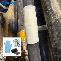 Bande de réparation multi-usages en fibre de verre, ruban adhésif en résine activée par l'eau pour tuyaux en métal, PVC, cuivre et fonte