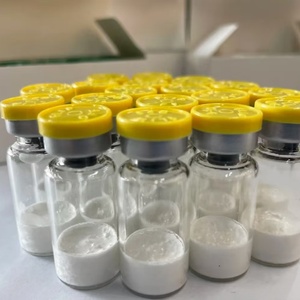 Poudre lyophilisée GHK-Cu de qualité cosmétique haute pureté, plusieurs options d'emballage, matière première cosmétique, prix usine - Product Image 1