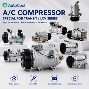 Compresor de Aire Acondicionado Automotriz OEM para <span class=keywords><strong>Ford</strong></span> Transit 2014-2021 2.2L TDCi - Product Image 1