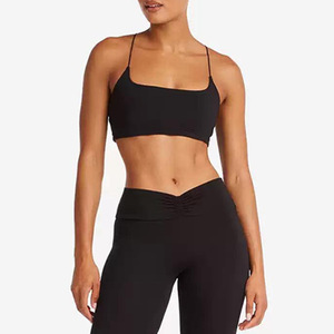 Rompi olahraga Yoga punggung cantik, rompi gaya Amerika Eropa, Atasan ketat untuk olahraga Yoga, cepat kering, berventilasi - Product Image 6