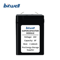 Module de supercondensateur BITWELL série 6 à coque plastique écologique 16V 5F 8F 10F 16F pour équipement médical