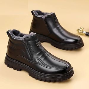 Nouveautés Hiver 2026 : Bottes Chaudes en Laine pour Hommes, Chaussures de Travail Antidérapantes, Chaussures de Randonnée Résistantes à l'Usure, Bottes d'Hiver Montantes - Product Image 4