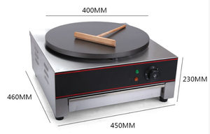 Crêpière électrique professionnelle, <span class=keywords><strong>comptoir</strong></span> <span class=keywords><strong>de</strong></span> Table en acier inoxydable, poêle à crêpes électrique, crêpière - Product Image 3
