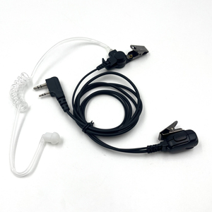 Auricular con Tubo Acústico HX-318, Conector K/<span class=keywords><strong>2</strong></span> Pines, Auricular de Radio Bidireccional para Kenwood Baofeng sin Cancelación de Ruido - Product Image 2