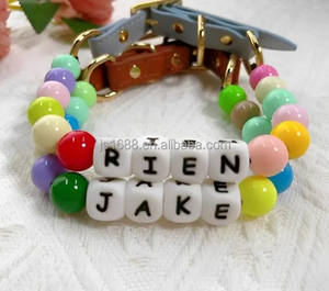 Cuentas de letras de <span class=keywords><strong>silicona</strong></span> para pulsera con <span class=keywords><strong>nombre</strong></span> DIY, cuentas sueltas de alfabeto inglés colorido para fabricación de joyas, <span class=keywords><strong>cadena</strong></span> de <span class=keywords><strong>chupete</strong></span> de bebé sin BPA - Product Image 5