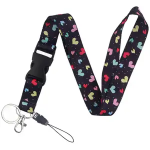 Cute Neck Lanyard for Keys,Keychain,Wallet,ID Card Holder,with Quick Release Buckle