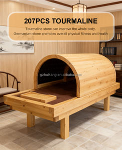 Vente directe d'usine OEM ODM, dôme de sauna portable en bois naturel à infrarouge lointain - Product Image 2