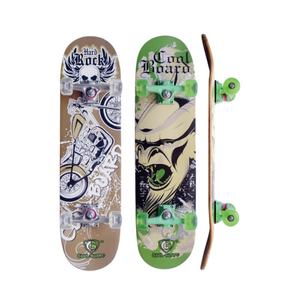 JIESEN-Planche à roulettes de haute qualité personnalisée 31 pouces, planche à roulettes en bois personnalisée bon marché pour adultes, planche à roulettes en érable à double coup de pied - Product Image 1