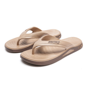 Nouvelles tongs décontractées pour hommes, style simple, antidérapantes, pour l'extérieur, sandales de plage transfrontalières, été - Product Image 5