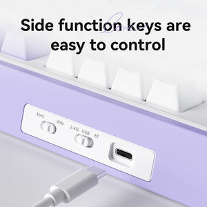 Tastiera Meccanica da Gaming AJAZZ AK980 RGB Wireless e Cablata Tri-modalità BT 2.4G con Switch Meccanici e Connessione Type-<span class=keywords><strong>C</strong></span> - Product Image 4