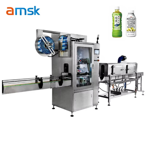 Cổ phiếu hạn chế PLC kiểm soát tự động đóng hộp chai thu nhỏ Máy dán nhãn dây chuyền lắp ráp cho dầu gội đầu & dầu bao bì - Product Image 2