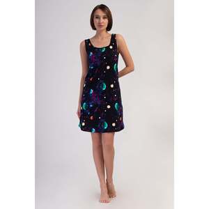 TUNICHE OVALLE DA DONNA LYC SUPREM CON COLLO <span class=keywords><strong>A</strong></span> V E SPALLINE - BLU NAVY - BLU NAVY - Product Image 1
