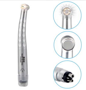 Высокоскоростной стоматологический наконечник с 5 Светодиодами, стоматологическая бестеневая стандартная турбина с четырьмя отверстиями, круговая подсветка 360 градусов - Product Image 2