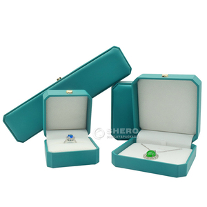 White Jewellery <b>Leather</b> Jewelry Package Ready to Ship Necklace Shipping Custom LOGO Wholesale <b>Bracelet</b> Box Packaging Gift Boxes - Product Image 2