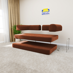 Union Win Sur Mesure Repose-Pieds Moulé Compressé Nuage Modulaire Chaises Lit Sous Vide Ensemble Mousse Meubles Nuage Canapé Mousse Compression - Product Image 2