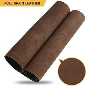 THUMBS-UP Crafts Hojas de cuero genuino de grano completo Cuero de vaca de 2mm de espesor Piezas cuadradas - Product Image 2