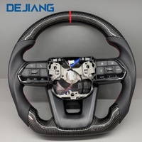 Volant en cuir en fibre de carbone de qualité supérieure, directement de l'usine, pour Toyota Hilux Fortuner Land Cruise GR Toyota LC200 LC300