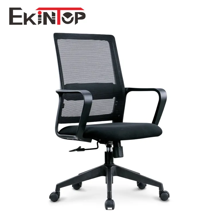 Ekintop Mesh döner ofis ziyaretçi sandalyesi konferans mobilyaları Modern Mesh ergonomik yönetici büro sandalyeleri