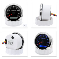 Tachometer Digital Tahan Air Murah 85mm 4000RPM dengan Lampu Latar Kondisi Baru untuk Kapal Laut