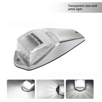 Feux de toit de cabine de camion à LED ambre et blanc 12V/24V, feux de gabarit, pour l'éclairage extérieur automobile
