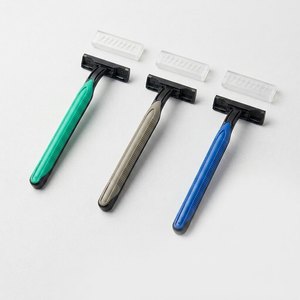 Kit da Barba Ecologico Monouso in Acciaio Inox per Hotel, con Logo Personalizzato, per Camere d'Albergo e Bagni - Product Image 5