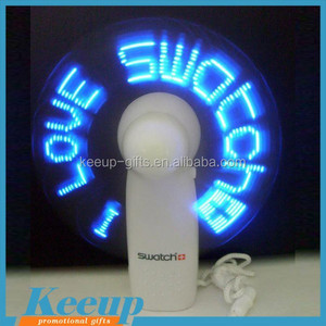 Ventilador con Pantalla LED y Logotipo Personalizado, Regalos Promocionales con Diseño de Letras Giratorias, Ventilador de Refrigeración Personalizado para Eventos Corporativos y Marca - Product Image 2