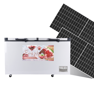 Congeladores Horizontales <span class=keywords><strong>Solares</strong></span> de 508L, 24v CC, Compresor de Buena Calidad, Refrigeración para Helados, Fuera de la Red Eléctrica - Product Image 1