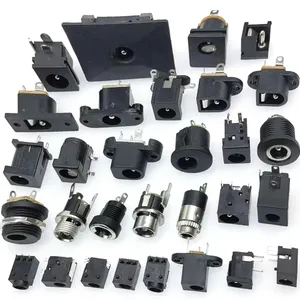 5.5 x 2.1 mm male and female dc power jack socket DC power socket The DC female socket 55215525