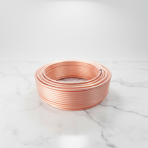 Tuyau en cuivre pur C12200 99,99 % en forme de pancake, conforme à la norme ASTM B280, diamètres 1/4 ", 3/8 ", 1/2 " pour la réfrigération et le chauffage (HVAC) - Product Image 6