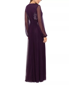 Abito Lungo in Chiffon Plissettato Eco-Friendly all'Ingrosso, Personalizzabile, di Alta Qualità, <span class=keywords><strong>Casual</strong></span> <span class=keywords><strong>da</strong></span> <span class=keywords><strong>Sera</strong></span> per Donna, con Vita Naturale - Product Image 4