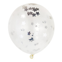 Globos de Confeti de Látex Transparentes Color Oro Rosa de 12 Pulgadas, Precio Económico al por Mayor de Fábrica