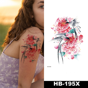 Bxtats personalizado a todo color transferencia de agua <span class=keywords><strong>tatuajes</strong></span> temporales de cintura sexy para mujeres y niñas - Product Image 3