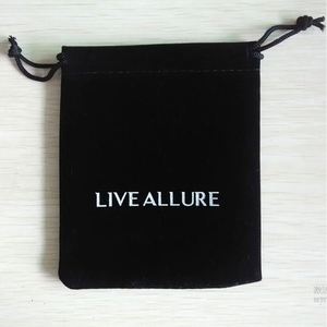 Sac de shopping en coton personnalisé avec logo imprimé, sac fourre-tout réutilisable, coton biologique, toile de mousseline, fermeture à cordon, sac cadeau pour bijoux - Product Image 5